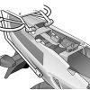 CSOMAGTARTÓ SUZUKI GS 500 2001-