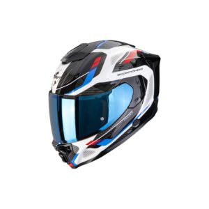 SCORPION BUKÓSISAK EXO-1500 AIR SLEEK WHITE-RED-BLUE