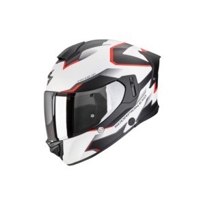 SCORPION BUKÓSISAK EXO-530 AIR CLIP MATT WHITE-BLACK-RED